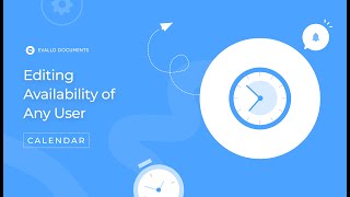 Editing Availability of Any User | Admin & Tutor