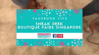 Live Video Of Boutique Fairs At The Pit Building In Singapore