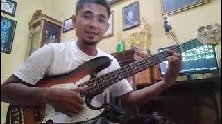 Tutorial bass intro_judul (SETANGKAI BUNGA PADI) Santa Hoky