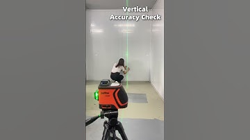 How to Check Laser Level Accuracy - Quick & Easy Method 🔧#laserlevel #tools #dovoh #construction