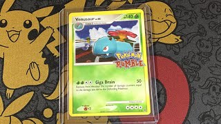 フシギバナ拡張パック「フロンティアの鼓動」) 2009 Venusau Vintage Rare 2009 Pokémon Rumble Venusaur stamped card #tcgpokemon