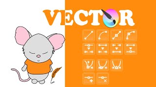 Famous VECTORS - Part 2 -  Editing shape tools: adding, removing, breaking,  merging, flipping, and more. Profile