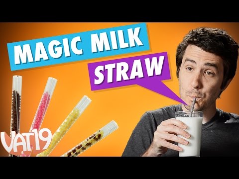 Magic Milk Straws with Flavor Beads - Magic Milk Straws with Flavor Beads