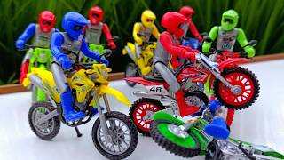 Motocross Super Track Practice, Team CRF250 vs Team YZ250 International Edition