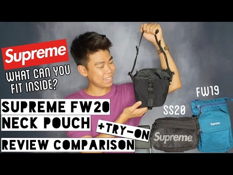 Supreme FW20 Backpack Review and Try-On 