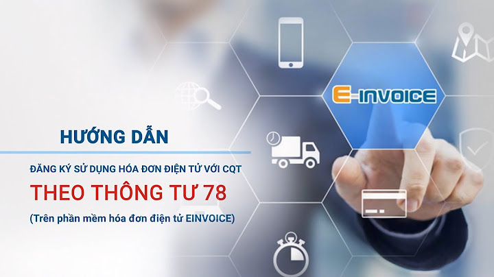 Cách sử dụng hóa đơn điện tử thái sơn