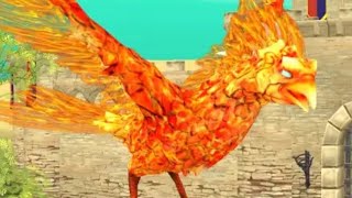 Vida de fênix em Fhoenix Sim 3D. #jogos #fênix