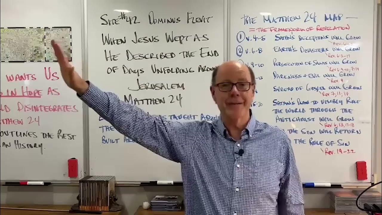 WHAT DID HE SEE & WHY DID JESUS WEEP AS HE DESCRIBED THE END OF THE