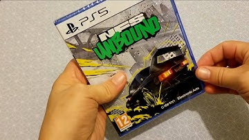 UNBOXING NFS UNBOUND PS5 (NEED FOR SPEED)