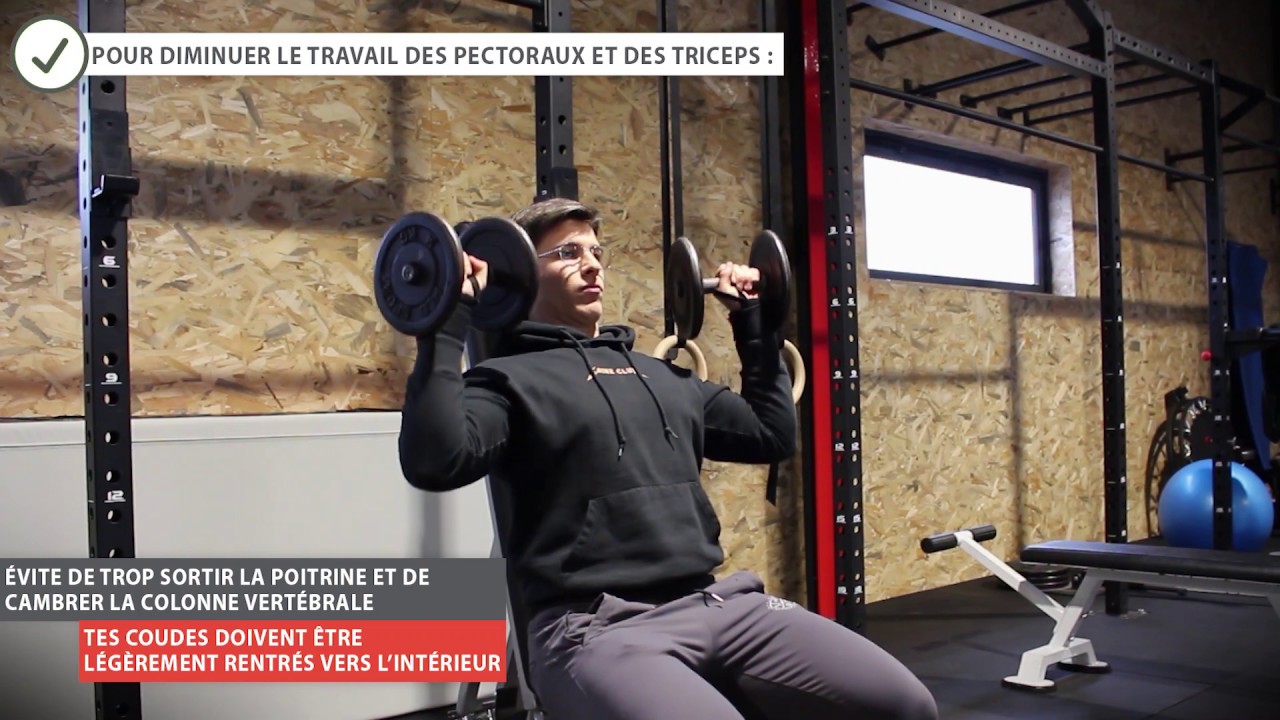 Developpe Militaire Haltere Assisnull