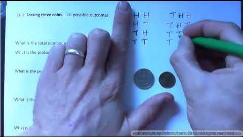 Probability Introduction - Tossing Three Dice