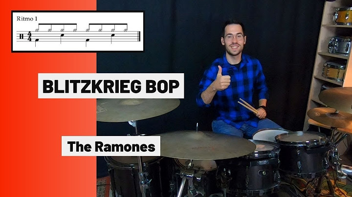 Blitzkrieg Bop Drums version - Drums performance video thumbnail