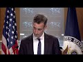 LIVE: State Department briefing with spokesperson Ned Price