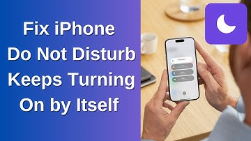 Turn off Do Not Disturb on iPhone: iPhone Do Not Disturb Keeps Turning On by Itself [Fixed] - iOS 18