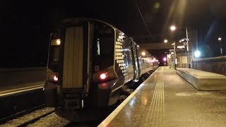 Scotrail 380020: Glasgow to Newton via Maxwell Park *w/Onboard Night Ride Highlights* (25/11/16)