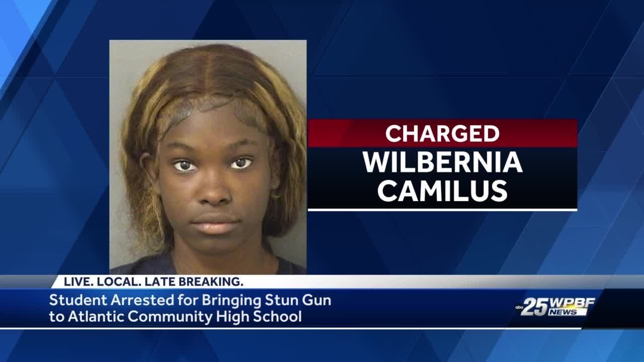 Student arrested for bringing stun gun to Atlantic Community High ...