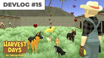 Harvest Days Devlog #15 - Pet Expansion, Character Customisation and Greenhouses