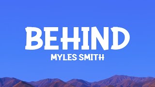 Myles Smith - Behind (Acoustic) Lyrics
