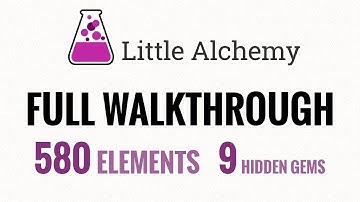 Little Alchemy Full Walkthrough 580 Items