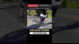 Kid On E Bike takes Out Cyclists!!