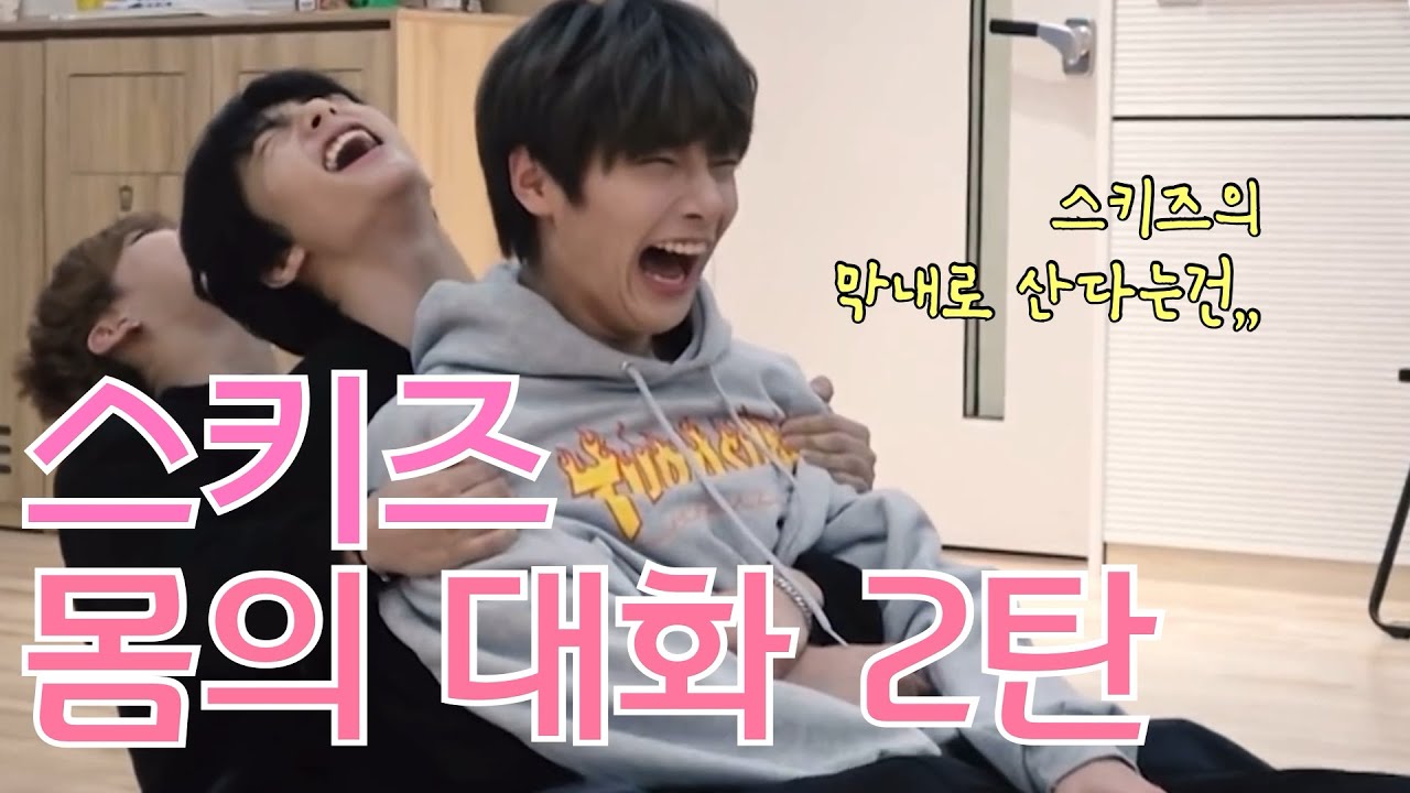 [스트레이키즈] 스키즈 몸의 대화 2탄 (ft.극한직업:스키즈막내)
