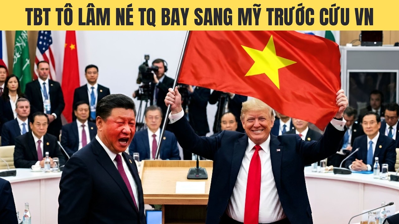 TBT Tô Lâm cao tay né TQ bay sang Mỹ trước cứu nền kinh tế VN