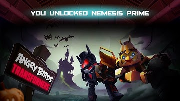 Angry Birds Transformers - Unlocking Nemesis Prime