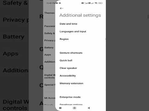 How To Enable And Disable Developer Options In Redmi Android Phones #viral #youtueshorts #trending