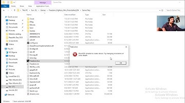 Direct3D: Unable to create device. Try changing resolution of color depth.