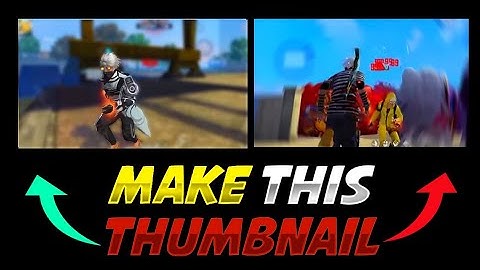 How To Make Thumbnail like @AloneboyFF in 3 minutes | Make Insane Thumbnail
