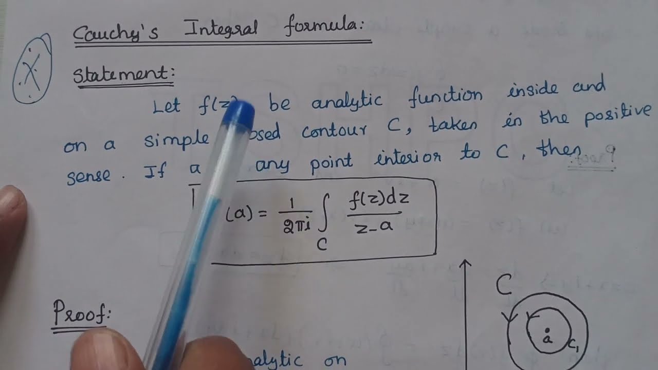 length of C#Cauchy's integral theorem# Cauchy's integral formula#  simply& multiple connected region