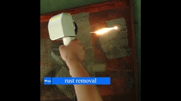 Watch Fiber Laser Cleaning Machine Remove Rust with Ease