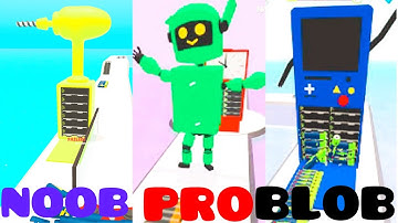 NOOB RUNNER 3D RUN FUNNY GAMES ANİMATİON (max new level battery runner)#batteryrun3d #gameplay #game