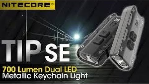 NITECORE TIP SE Keychain Light USB-C Rechargeable - Review