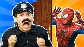 Knock Knock, Who's at the Door? + MORE Superheroes Kids Songs and Nursery Rhymes