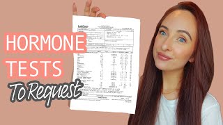 HORMONAL IMBALANCE?  BLOOD TESTS TO ASK FOR! 📝