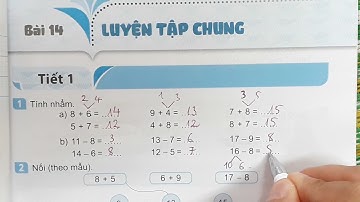 Bài 14: LUYỆN TẬP CHUNG | Tiết 1(trang 41)《Kết Nối Tri Thức》[Vở thực hành TOÁN 2] THẦY THÙY