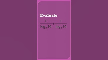 Evaluation of a Logarithmic expression