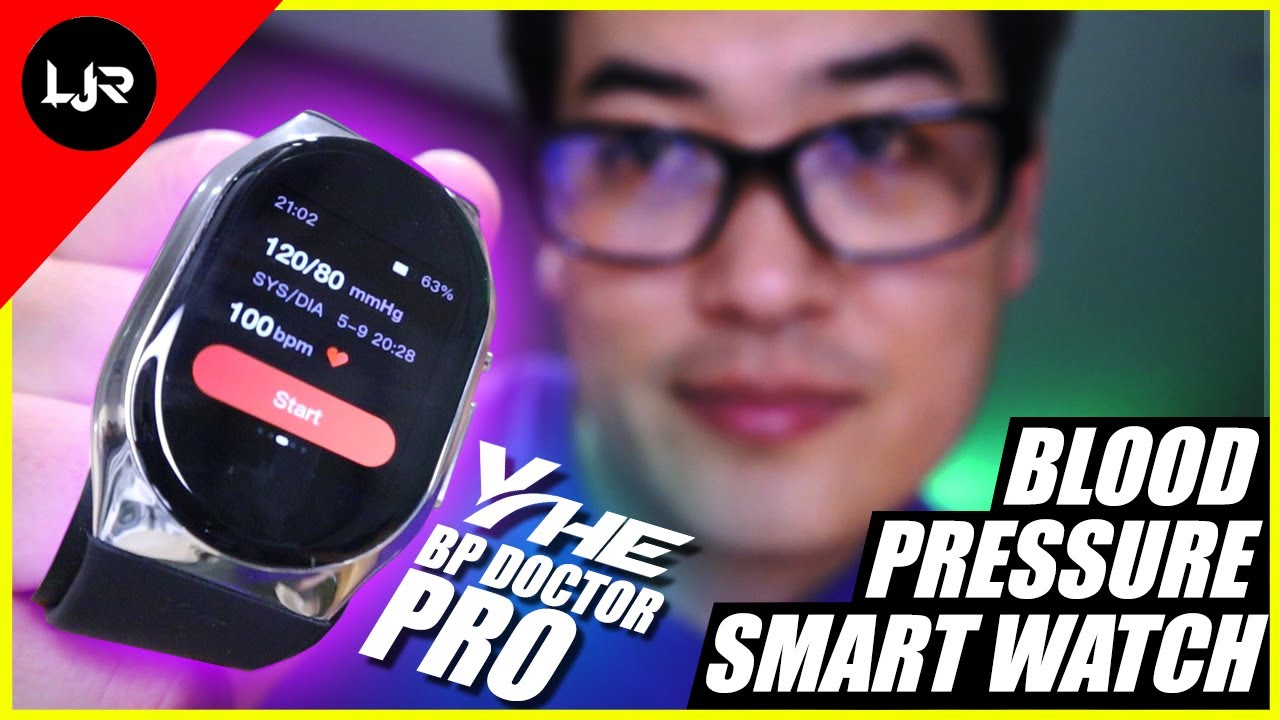 Smartwatch For Blood Pressure - YHE BP Doctor Pro 
