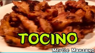 How To Make Pork Tocino Home Made Pork Tocino Recipe Merlie Manzano