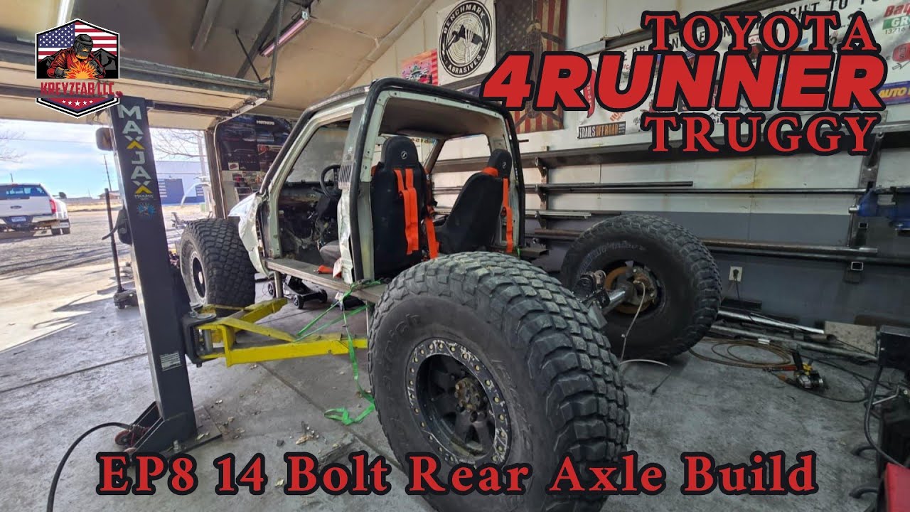 1st Gen 4runner Truggy | Rear Axle - YouTube
