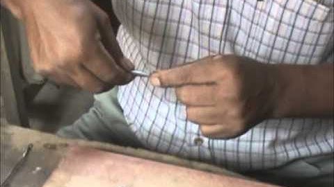 The making of filigree silver ring by Zumaj Silver