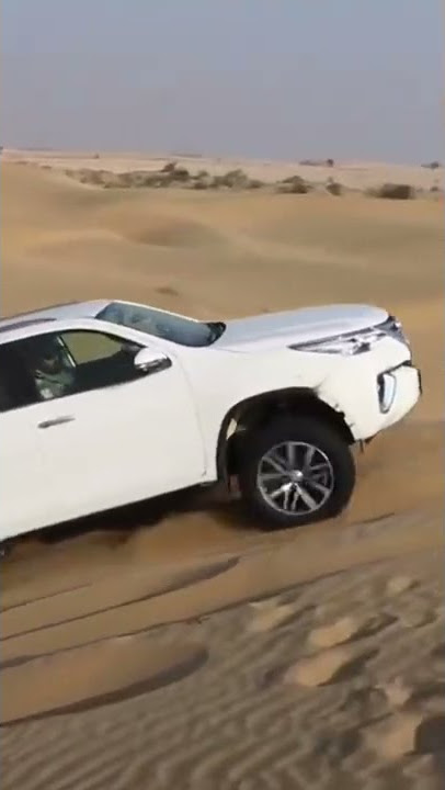 Toyota Fortuner Vs Pajero Sport in sand dunes • Autoboi