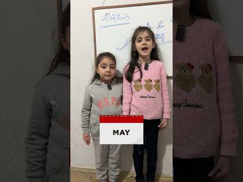 تعلم معنا الأشهر باللغة الإنجليزية والعربية سويا تعلم اللغة الانجليزية