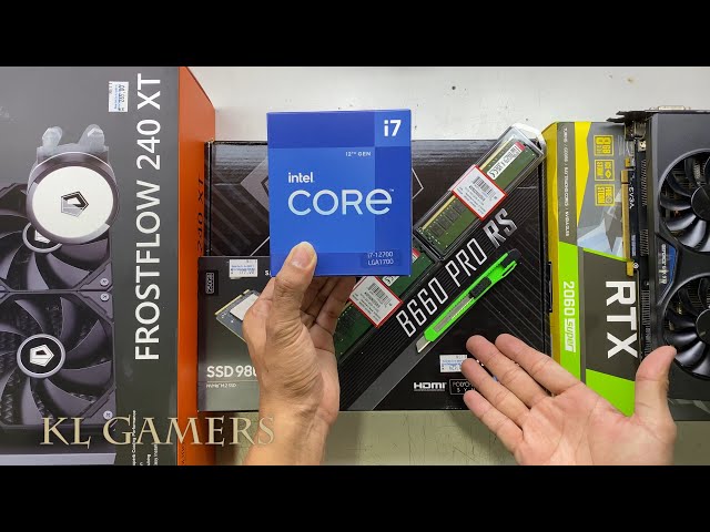 Intel Core i7 12700+ B660M pro RS セット Intel Core i7 12700+