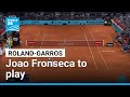 Opening Day of Roland Garros: Brazilian prodigy Joao Fronseca to play • FRANCE 24 English