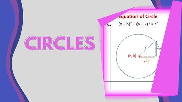 Circles | Conic Sections