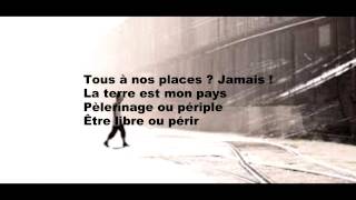 Video thumbnail of "Keny Arkana - Fille du vent (Paroles) HD"