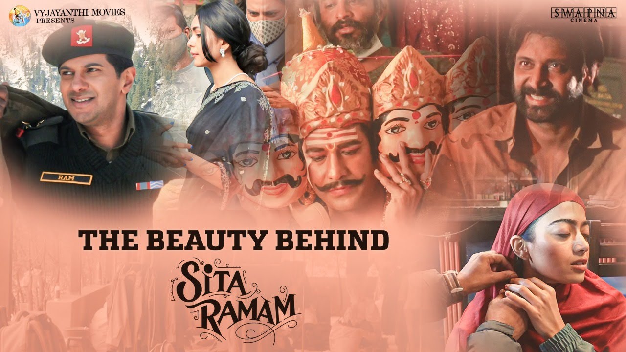 The Beauty Behind Sita Ramam Dulquer Salmaan Mrunal Thakur