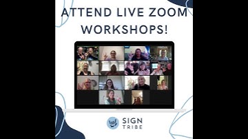 ASL VIDEOS + COURSES ON SIGN TRIBE ACADEMY // COMMUNICATION SUPPORT FOR AUTISM + DISABILITIES